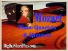 Thumbnail Mozart Piano Quartets and Quintets sheet music collection Thumbnail Mozart Piano Quartets and Quintets sheet music collection