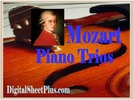 Thumbnail Mozart Piano Trios sheet music collection Thumbnail Mozart Piano Trios sheet music collection