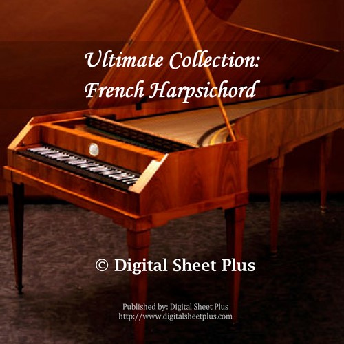 Product picture French Harpsichord 17 - 18th Century Sheet Music Collection