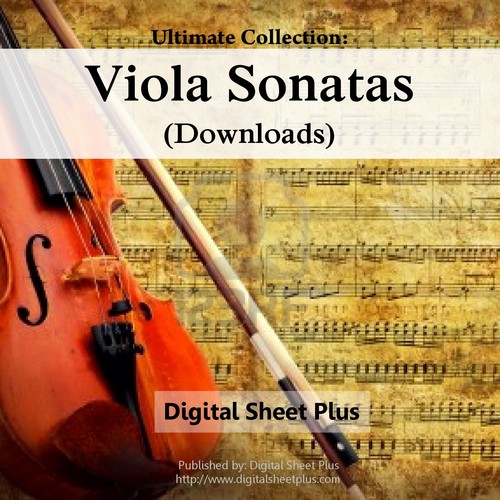 Product picture Viola Sonatas Sheet Music Ultimate Collection