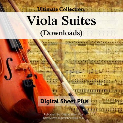 Product picture Viola Suites Sheet Music Ultimate Collection 