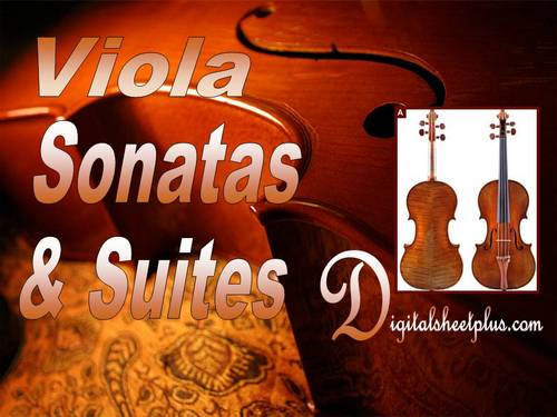 Product picture Viola Sonatas and Suites Sheet music collection (Downloads)