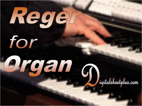 Product picture REGER for ORGAN sheet music