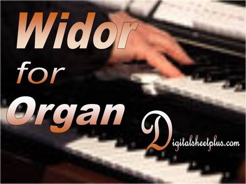 Product picture WIDOR - ORGAN SYMPHONIES sheet music
