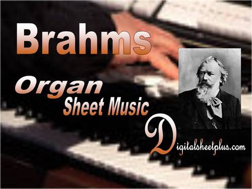 Product picture Brahms - 11 Chorale Preludes  Op 122 for Organ sheet music