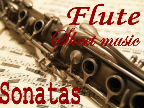 Product picture Flute Sonatas sheet music collection